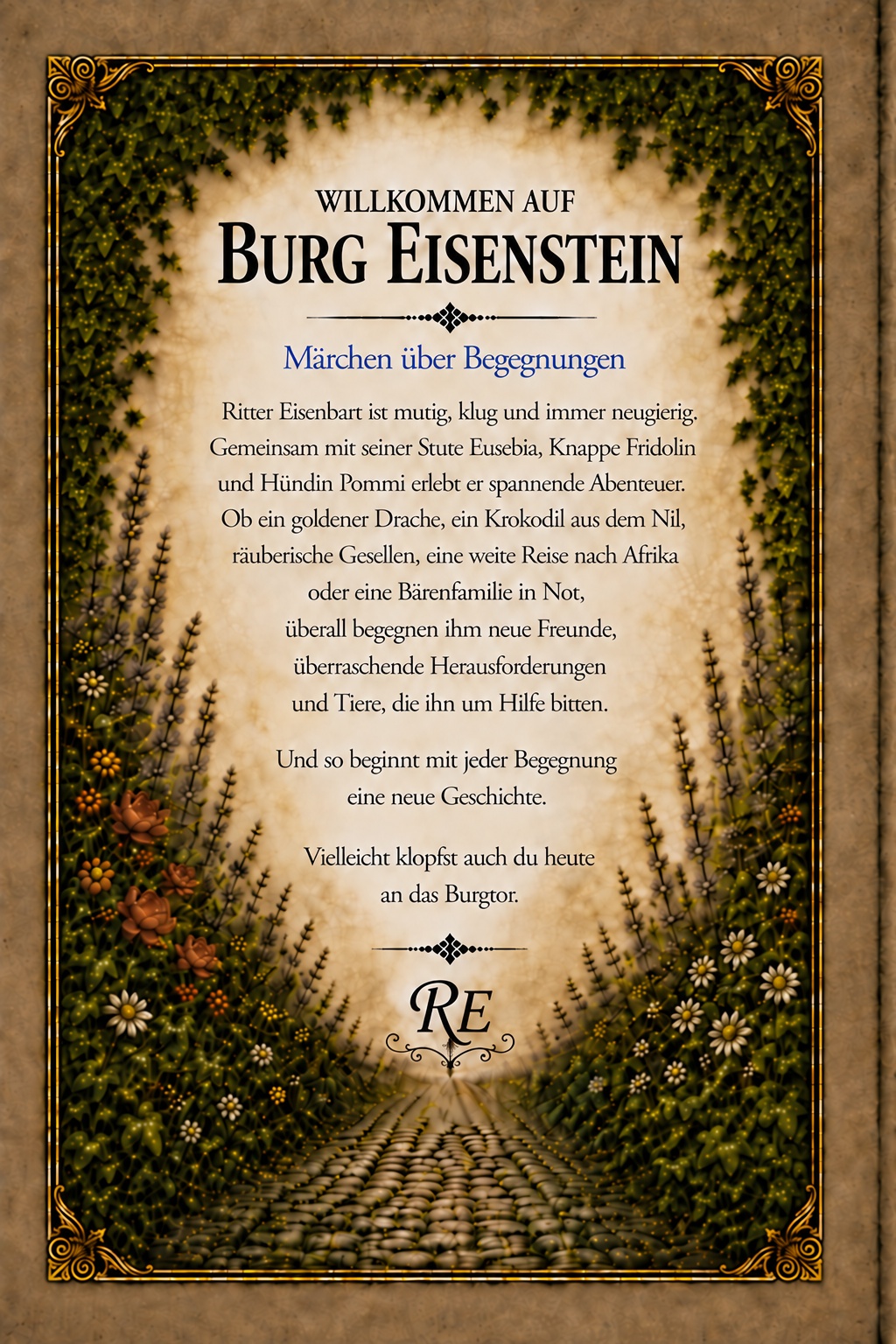 Rückseite von Ritter Eisenbarts Abenteuer – Band 1